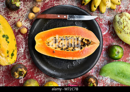 Colorful exotic fruit Stock Photo