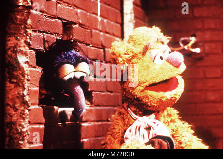 Die Muppet Show aka. The Muppet Show, TV Serie 1976-1981 Macher: Jim Henson, Fozzie Bear und Gonzo Stock Photo