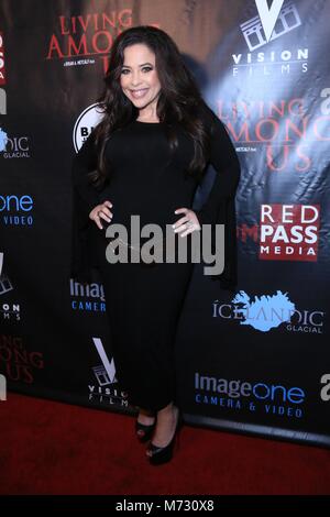 World premiere of 'Living Among Us', held at the Ahrya Fine Arts Theatre in Beverly Hills, California.  Featuring: Brooke Lewis Where: Beverly Hills, California, United States When: 02 Feb 2018 Credit: WENN.com Stock Photo