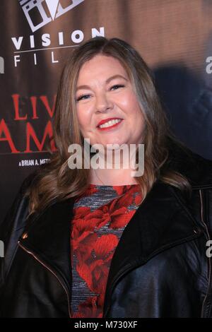 World premiere of 'Living Among Us', held at the Ahrya Fine Arts Theatre in Beverly Hills, California.  Featuring: Lisa Linke Where: Beverly Hills, California, United States When: 02 Feb 2018 Credit: WENN.com Stock Photo