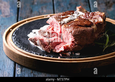Grilled tomahawk steak Stock Photo