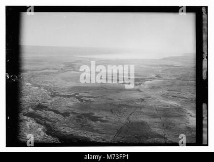 Aerial photos, Sea of Galilee & Jerus. (i.e., Jerusalem), Jordan R. (i.e., River), Amman LOC matpc.13631 Stock Photo