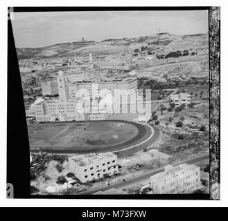 Aerial photos, Sea of Galilee & Jerus. (i.e., Jerusalem), Jordan R. (i.e., River), Amman LOC matpc.13644 Stock Photo