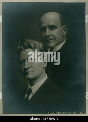 Eugene V. Debs and Emil Seidel, 1912 (NBY 1560) Stock Photo