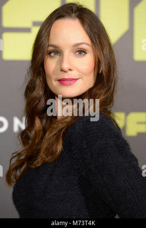 Madrid, Spain. 08th Mar, 2018. Sarah Wayne Callies attends 'Colony