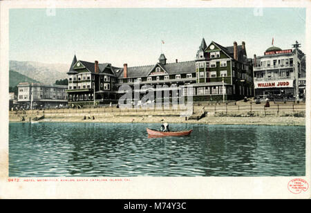 Hotel Metropole, Avalon (NBY 4167) Stock Photo