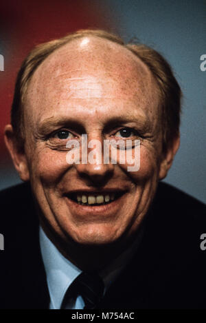 Neil Kinnock at Labour Party Conference, Bournmouth in October 1985 Neil Gordon Kinnock, Baron Kinnock, PC (born 28 March 1942) is a British Labour Party politician. He served as a Member of Parliament from 1970 until 1995, first for Bedwellty and then for Islwyn. He was the Leader of the Labour Party and Leader of the Opposition from 1983 until 1992.  Kinnock led the Labour Party to a surprise fourth consecutive defeat at the 1992 general election, despite the party being ahead in most opinion polls; which had predicted either a narrow Labour victory or a hung parliament. Afterwards, he resig Stock Photo