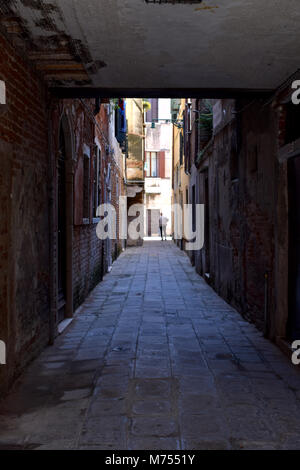 Classic images of Venice, Italy featuring the lifestyle and including the canals, buildings and marketplaces. Stock Photo