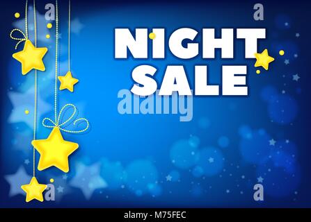Sale design template vector. Image contains gradients, transparencies, blends, blending modes, gradient meshes. EPS 10 Stock Vector