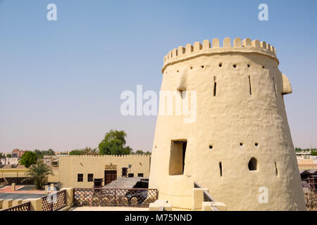 FALAJ AL MUALLA Fort and Museum, Umm al Quwain, United Arab Emirates Stock Photo