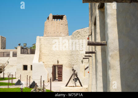 Umm al Quwain National Museum and Fort , United Arab Emirates Stock Photo