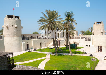 Umm al Quwain National Museum and Fort , United Arab Emirates Stock Photo