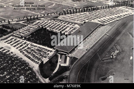 Arlington Park Race Track (NBY 5138) Stock Photo