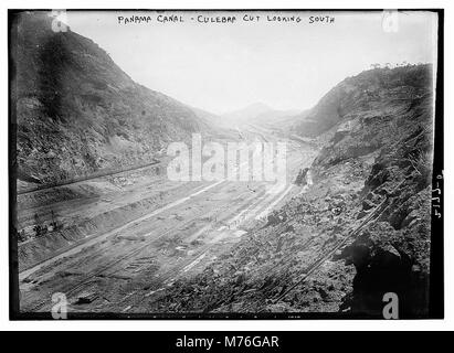 Panama Canal, Culebra Cut looking south LCCN2014689073 Stock Photo