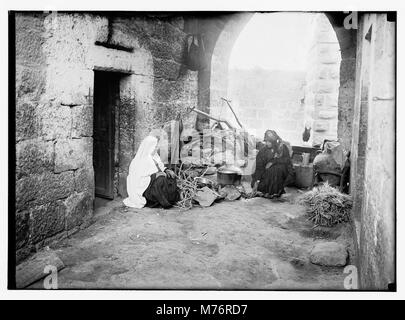 Ruth series. Threshing floor, winnowing, etc LOC matpc.10186 Stock Photo