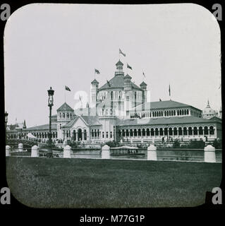 World's Columbian Exposition lantern slides, Fisheries Building, Entrance (NBY 8826) Stock Photo