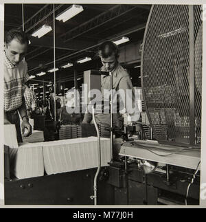 Photograph of a typesetting process in book manufacturing. The image ...