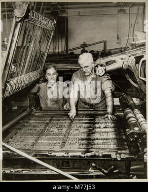 Image depicting the process of typesetting in book manufacturing ...