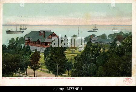 Casino Park and Newport News Academy, Newport News, VA (NBY 429634) Stock Photo