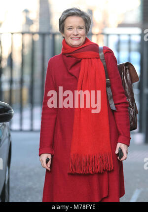 Catherine Russell outside ITV Studios  Featuring: Catherine Russell Where: London, United Kingdom When: 06 Feb 2018 Credit: Rocky/WENN.com Stock Photo