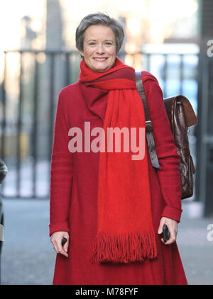 Catherine Russell outside ITV Studios  Featuring: Catherine Russell Where: London, United Kingdom When: 06 Feb 2018 Credit: Rocky/WENN.com Stock Photo