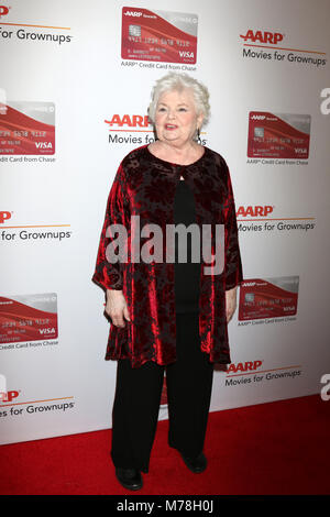 AARP's 17th Annual Movies For Grownups Awards at Beverly Wilshire Hotel on January 8, 2018 in Beverly Hills, CA  Featuring: June Squibb Where: Beverly Hills, California, United States When: 06 Feb 2018 Credit: Nicky Nelson/WENN.com Stock Photo