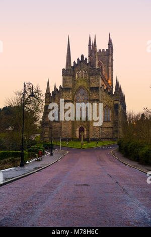Down Cathedral in Downpatrick, County Down, Northern ireland. Stock Photo