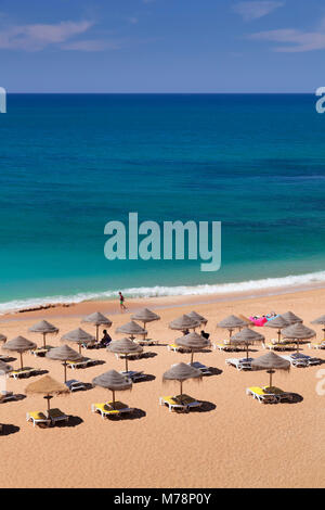 Praia do Castelo beach, Atlantic Ocean, Albufeira, Algarve, Portugal, Europe Stock Photo