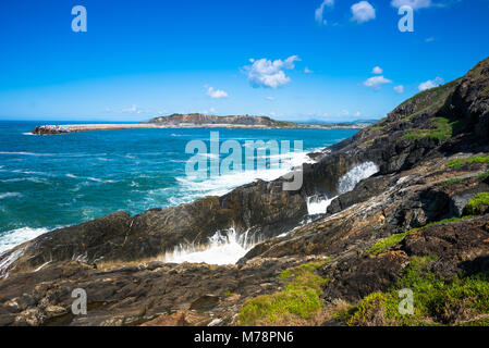 Sea views off of Muttonbird Island, Coffs Harbour, New South Wales, Australia, Pacific Stock Photo