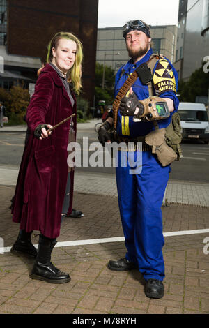 Comic Con Cardiff 2017 Stock Photo