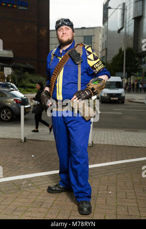 Comic Con Cardiff 2017 Stock Photo