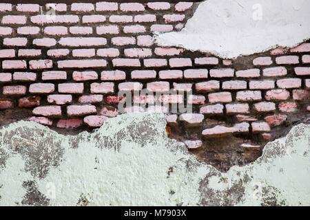 Authentic old brick wall Stock Photo
