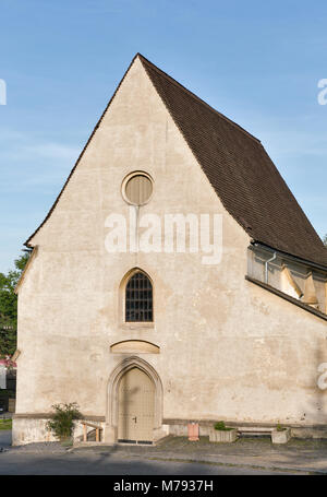 Church of the Virgin Mary of the Snows in the historic mining town of Banska Stiavnica, Slovakia. UNESCO World Heritage Site. Stock Photo