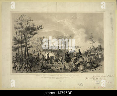 Battle of Gettysburg, Pa. July 2nd. and 3rd. 1863 LCCN2003679954 Stock Photo