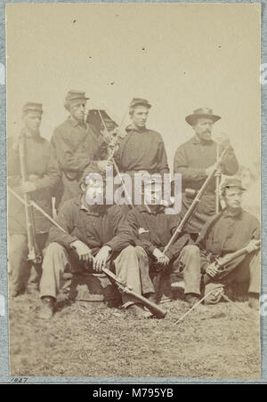 2d Rhode Island Infantry LCCN2013647967 Stock Photo