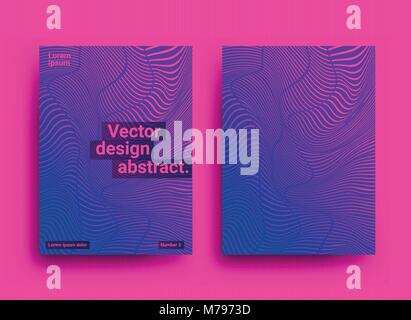 Templates designs with abstract background and trendy vibrant colors. Abstract vector background. Design for brochures, posters, covers, banners. Temp Stock Vector