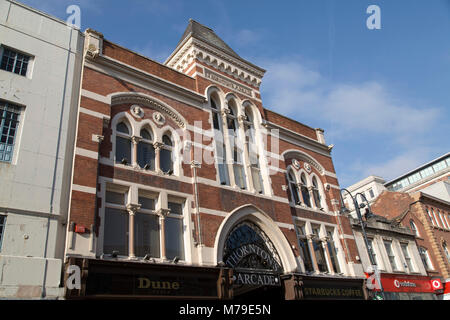 Thornton's Arcade in Leeds, UK. The shopping centre is part of the city's Victoria Quarter. Stock Photo