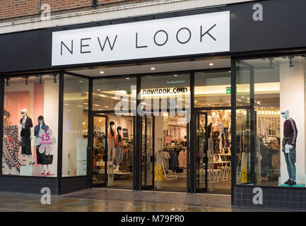 The Salisbury branch of New Look clothing store, Wiltshire, UK Stock Photo