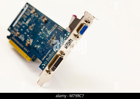 Internet Ready Graphics Card for Personal Computer Stock Photo