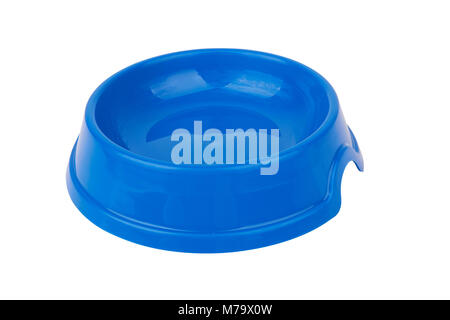 bowl to eat pets on a white background Stock Photo