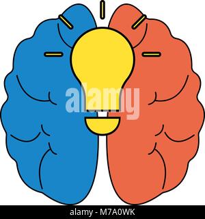 Creative light bulb concept background design for poster flyer cover brochure ,business idea ,abstract background.vector illustration Stock Vector