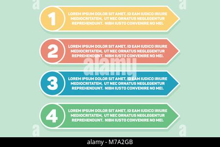 Basic Infographic Stock Vector