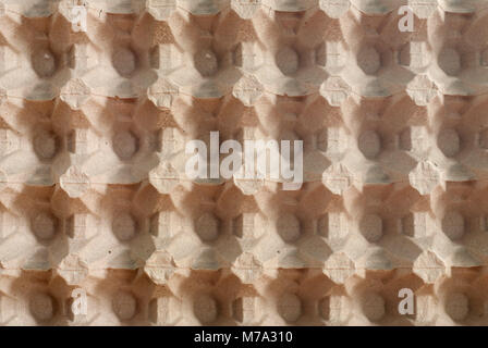 the texture of egg boxes Stock Photo