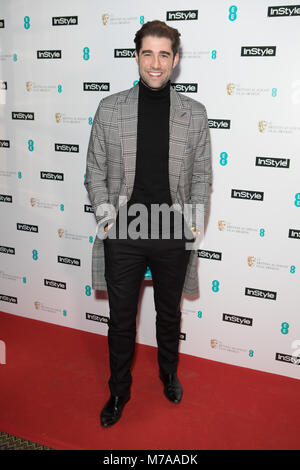 Guests attend event as fashion and beauty title throws annual party to celebrate the EE British Academy Film Awards (BAFTAs)  Featuring: Matt Johnson Where: London, United Kingdom When: 06 Feb 2018 Credit: Phil Lewis/WENN.com Stock Photo