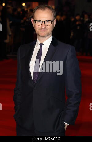 'The Mercy' World Premiere held at the Curzon Mayfair - Arrivals  Featuring: Mark Gatiss Where: London, United Kingdom When: 06 Feb 2018 Credit: WENN.com Stock Photo