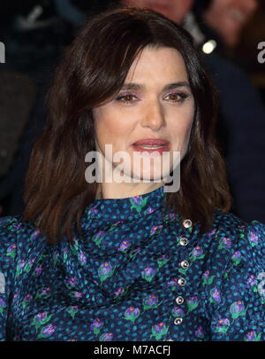 'The Mercy' World Premiere held at the Curzon Mayfair - Arrivals  Featuring: Rachel Weisz Where: London, United Kingdom When: 06 Feb 2018 Credit: WENN.com Stock Photo