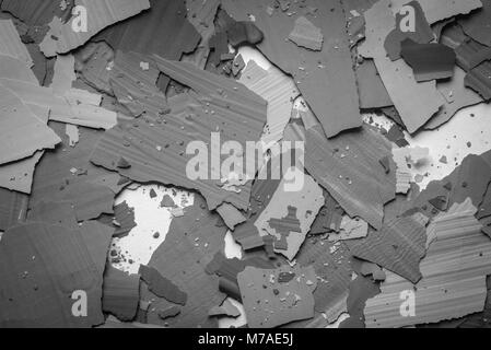 pieces of peeled paint macro  background Stock Photo