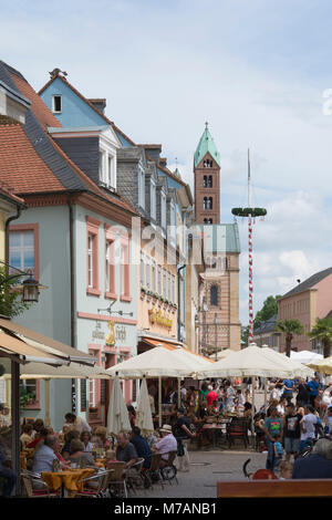 Speyer, the Korngasse in the old town Stock Photo