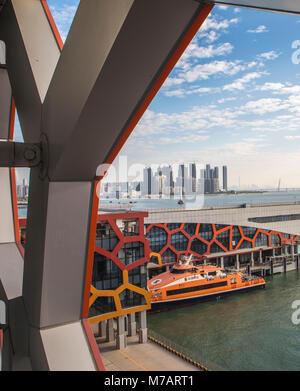 China, Shenzhen City, Shekou Ferry Terminal Stock Photo