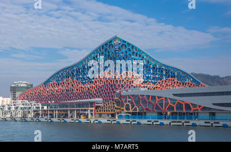 China, Shenzhen City, Shekou Ferry Terminal Stock Photo